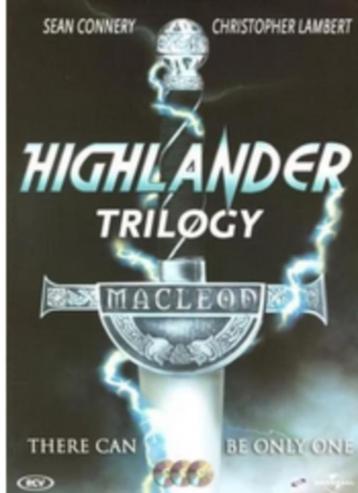 Highlander Trilogy Metal Case Dvd 3disc