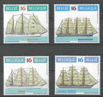 Belgie 1995 - Yvert/OBP 2608-2611 - Zeilschepen (PF)