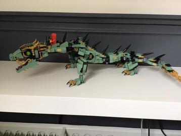 Lot van 2 Lego draken