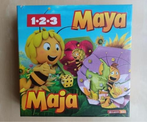 Maya de Bij Spel 1 2 3, Kinderen en Baby's, Speelgoed | Overig, Zo goed als nieuw, Jongen of Meisje, Ophalen of Verzenden