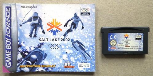 Salt Lake 2002 voor de Gameboy Advance + boekje, Games en Spelcomputers, Games | Nintendo Game Boy, Gebruikt, Ophalen of Verzenden