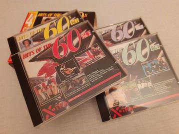 4 CD box, Hits of the 60s.