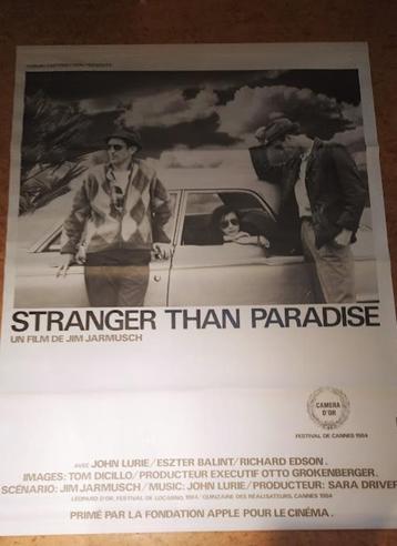 Filmposter “Stranger than paradise”