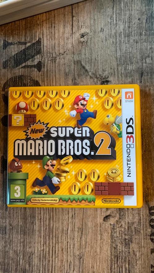 New Super Mario Bros. 2, 3DS, Consoles de jeu & Jeux vidéo, Jeux | Nintendo 2DS & 3DS, Comme neuf, Plateforme, À partir de 3 ans