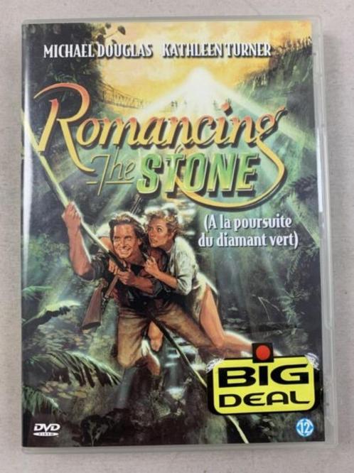 Romancing The Stone DVD Michael Douglas Ned. Ondertitels, Cd's en Dvd's, Dvd's | Actie, Gebruikt, Ophalen of Verzenden