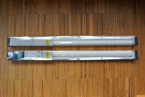 NIEUW: Duo rolgordijnen in verpakking. Witte kleur, Maison & Meubles, Ameublement | Rideaux & Stores à lamelles, Neuf, 100 à 150 cm