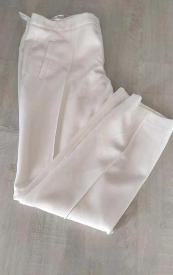 pantalon long blanc Atmosphere taille 38 - 40