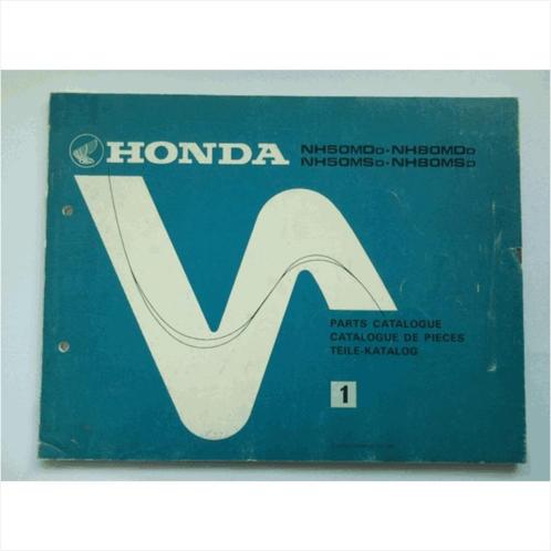 Honda NH50MD NH50MS NH80MD NH80MS Onderdelenboek 1982 #2 Eng, Livres, Autos | Livres, Utilisé, Honda, Enlèvement ou Envoi