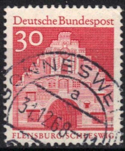 Duitsland Bundespost 1967 - Yvert 386 - Gebouwen (ST), Timbres & Monnaies, Timbres | Europe | Allemagne, Affranchi, Envoi