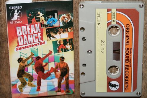 Break Dance Sensation '84, CD & DVD, Cassettes audio, Utilisé, 1 cassette audio, Enlèvement ou Envoi