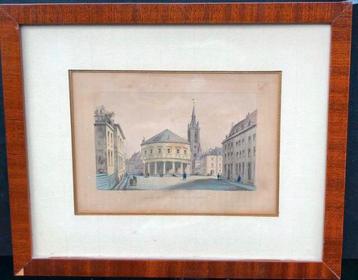Ancienne gravure de Tournai
