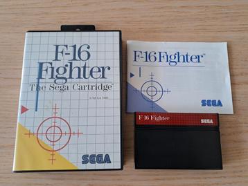 Sega Master System F16 Fighter CIB 