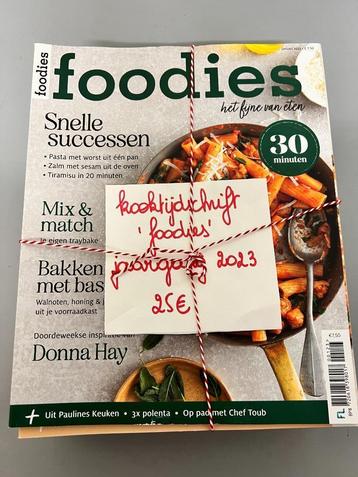 Kooktijdschrift Foodies. Jaargang 2023.
