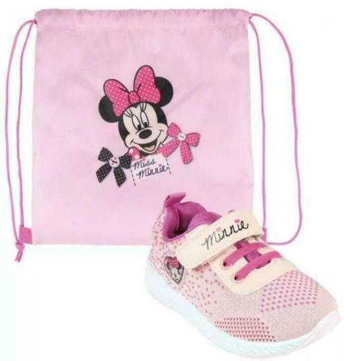 Minnie Mouse Schoenen met Gymtas - Maat 25 - 28 - 29 - 30, Enfants & Bébés, Vêtements enfant | Chaussures & Chaussettes, Neuf