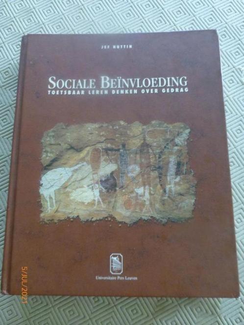 boek: sociale beïnvloeding - Jef Nuttin, Livres, Psychologie, Utilisé, Psychologie sociale, Enlèvement ou Envoi