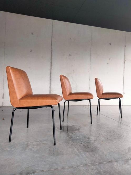 Prijs is per stuk 1960s vintage design stoelen Meurop, Collections, Rétro, Maison et Meubles, Enlèvement