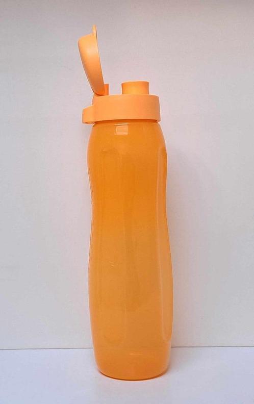Tupperware Bouteille - EcoPlus « Slim » 750 ml - Orange, Sports & Fitness, Gourdes d'eau, Neuf, Enlèvement ou Envoi