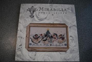 Borduurpatroon kruissteek Mirabilia ''Crystal Christmas'