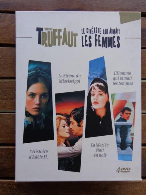 )))  Coffret François Truffaut  //  4 Films   (((, Cd's en Dvd's, Dvd's | Drama, Zo goed als nieuw, Overige genres, Boxset, Alle leeftijden