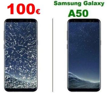 Réparation écran Samsung Galaxy A50 meilleur prix Bruxelles