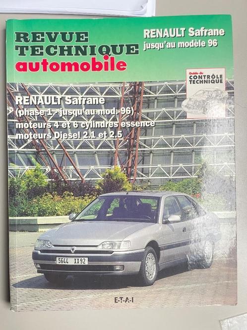 Revue technique automobile Renault Safrane, Autos : Divers, Modes d'emploi & Notices d'utilisation, Enlèvement ou Envoi
