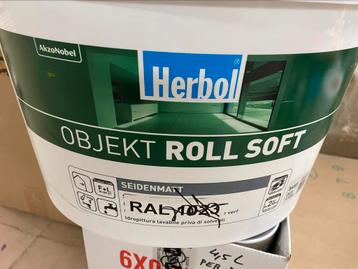 Herbol objekt roll soft felgele muurverf 5liter