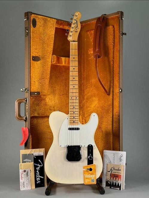Fender American Vintage 58 Telecaster white blonde 2016, Muziek en Instrumenten, Snaarinstrumenten | Gitaren | Elektrisch, Gebruikt