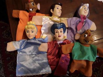 Assepoester Disney Handpoppen volledige serie poppenkastpopp
