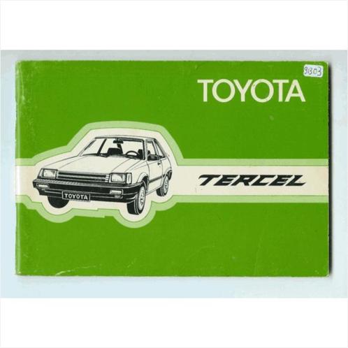 Toyota Tercel Instructieboekje 1982 #4 Nederlands, Autos : Divers, Modes d'emploi & Notices d'utilisation, Enlèvement ou Envoi