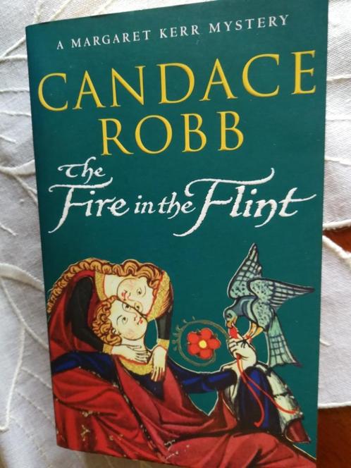 Candace ROBB - le feu dans le silex - anglais, Livres, Langue | Anglais, Comme neuf, Fiction, Enlèvement ou Envoi