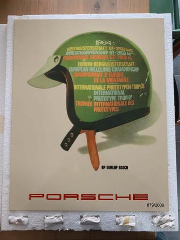 Porsche - Tableau magnétique numéroté 