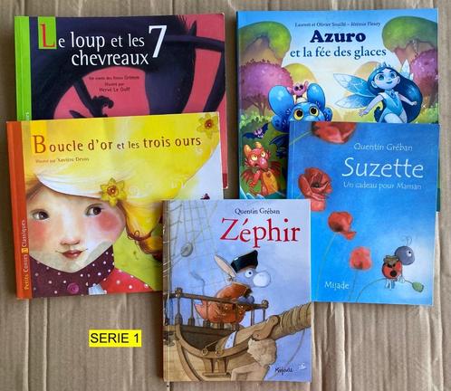 2 séries de livres enfants à partir de 4 ans, Livres, Livres pour enfants | 4 ans et plus, Utilisé, Fiction général, Enlèvement ou Envoi