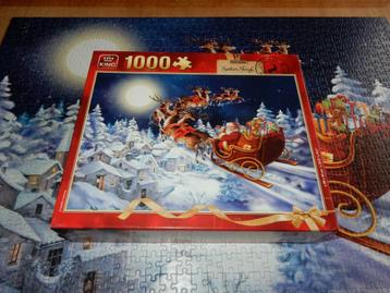 nr.390 - Puzzel santa's sleigh - 1000 stukjes