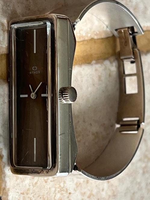 zeldzaam antiek, zeer bijzonder art deco-horloge in sterling, Handtassen en Accessoires, Horloges | Dames, Gebruikt, Polshorloge