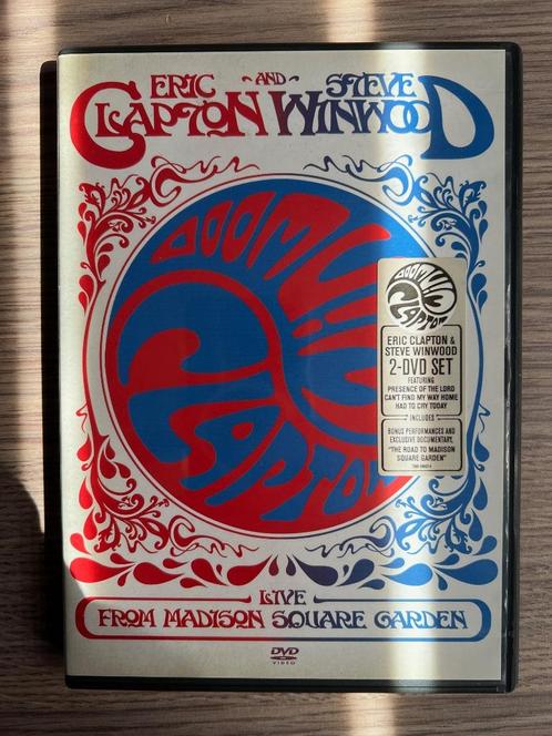 Eric Clapton & Steve Winwood - Live From Madison Square Gard, CD & DVD, DVD | Musique & Concerts, Documentaire, Enlèvement ou Envoi