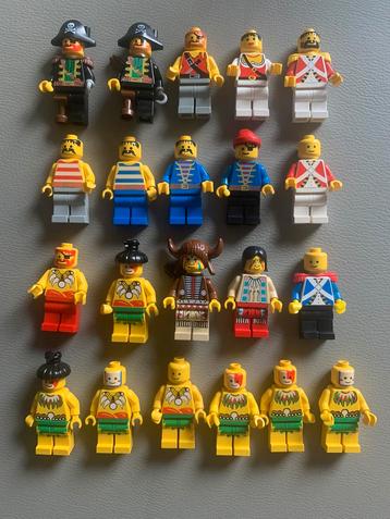 Lego Vintage Minifigs Piraten,Islanders,indianen!