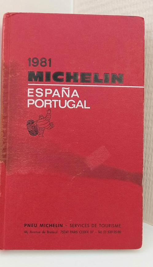 Guide Rouge MICHELIN. Espagne-Portugal. Hôtels/restaurants 1, Livres, Guides touristiques, Utilisé, Guide des hôtels ou restaurants