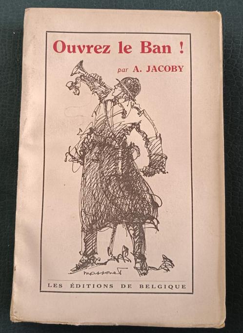 Ouvrez le Ban : Adolf Jacoby : FORMAT POCHE, Livres, Histoire nationale, Utilisé, 20e siècle ou après, Enlèvement ou Envoi