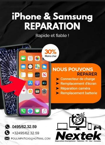 Réparation iPhone 6s 7 8 PLUS X XS XR 11 12 13 14 15 PRO MAX