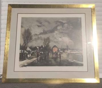 gravure apres saverys signe roger hebbelinck