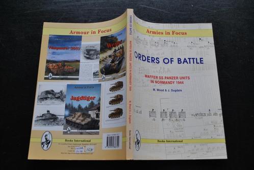 Orders of Battle Waffen SS Panzer Units in Normandy 1944, Livres, Guerre & Militaire, Utilisé, Armée de terre, Deuxième Guerre mondiale