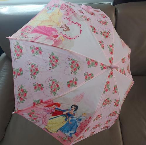 Parapluie enfant Disney Princesses, Handtassen en Accessoires, Paraplu's, Zo goed als nieuw, Roze, Ophalen