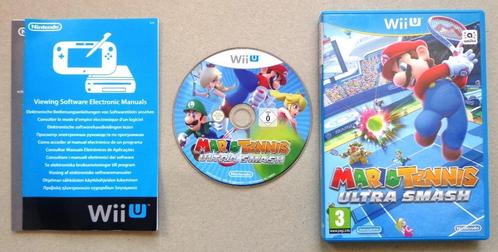 Mario Tennis Ultra Smash voor de Nintendo Wii-U, Consoles de jeu & Jeux vidéo, Jeux | Nintendo Wii U, Comme neuf, Enlèvement ou Envoi