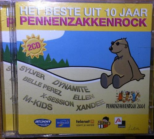 Het Beste Uit 10 Jaar Pennenzakkenrock (2CD), CD & DVD, CD | Néerlandophone, Enlèvement ou Envoi