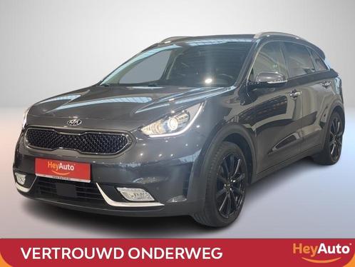 Kia Niro ., Auto's, Kia, Bedrijf, Niro, Metaalkleur, Hybride Elektrisch/Benzine, Stadsauto, 5 deurs, Handgeschakeld, Zilver of Grijs