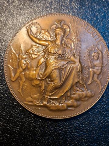 Athena bronzen munt