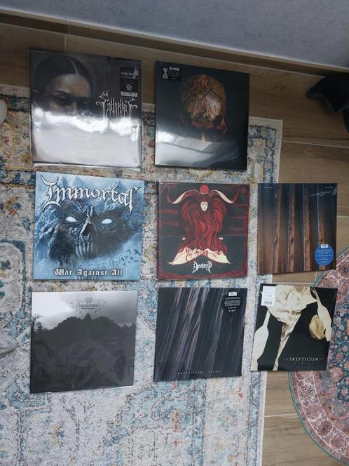 Vinyle LP Enthral Immortal Skepticism doom metal noir métal, CD & DVD, Vinyles | Hardrock & Metal, Comme neuf, Enlèvement ou Envoi