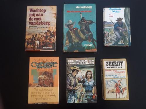 39 western, cowboy, indianen boeken, Boeken, Avontuur en Actie, Gelezen, Ophalen of Verzenden