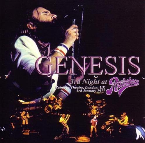 2 CD's  GENESIS - Live  3rd Night at Rainbow 1977, CD & DVD, CD | Rock, Neuf, dans son emballage, Progressif, Envoi