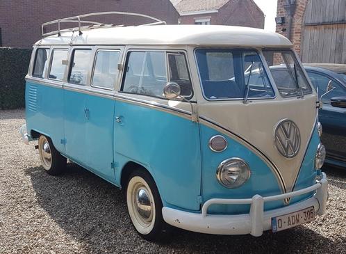 Volkswagen T1 te koop, Auto's, Oldtimers, Particulier, Volkswagen, Benzine, Overige carrosserie, 4 deurs, Handgeschakeld, Blauw